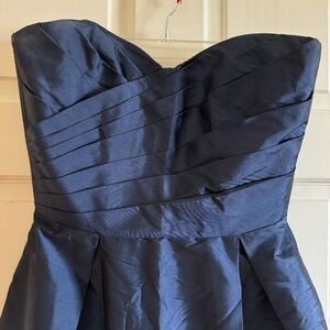 Classic Short Navy Dressy Dress